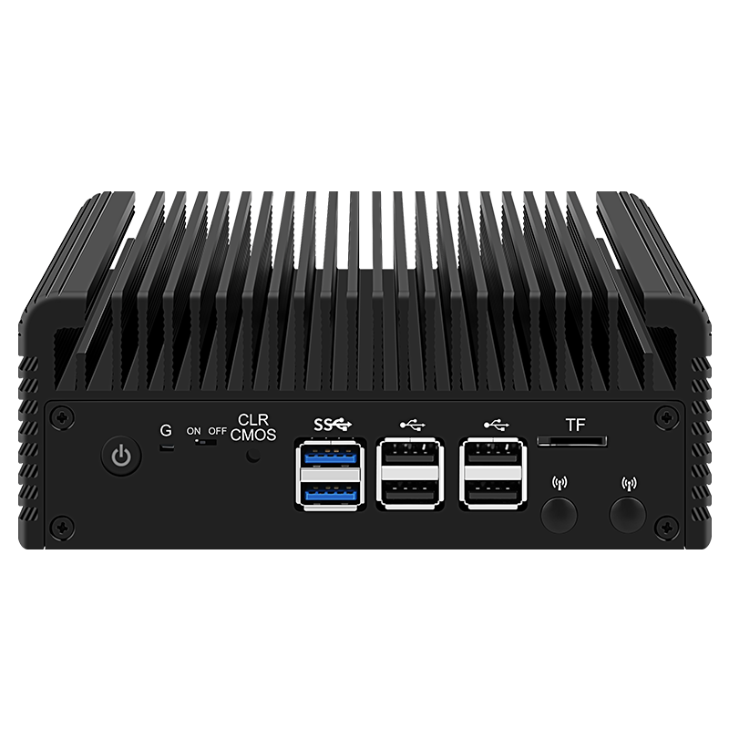 12th Gen Intel Firewall Mini PC Alder Lake i3 N305 8 Core N200 N100 Fanless Soft Router Proxmox  DDR5 4800MHz 4xi226-V 2.5G