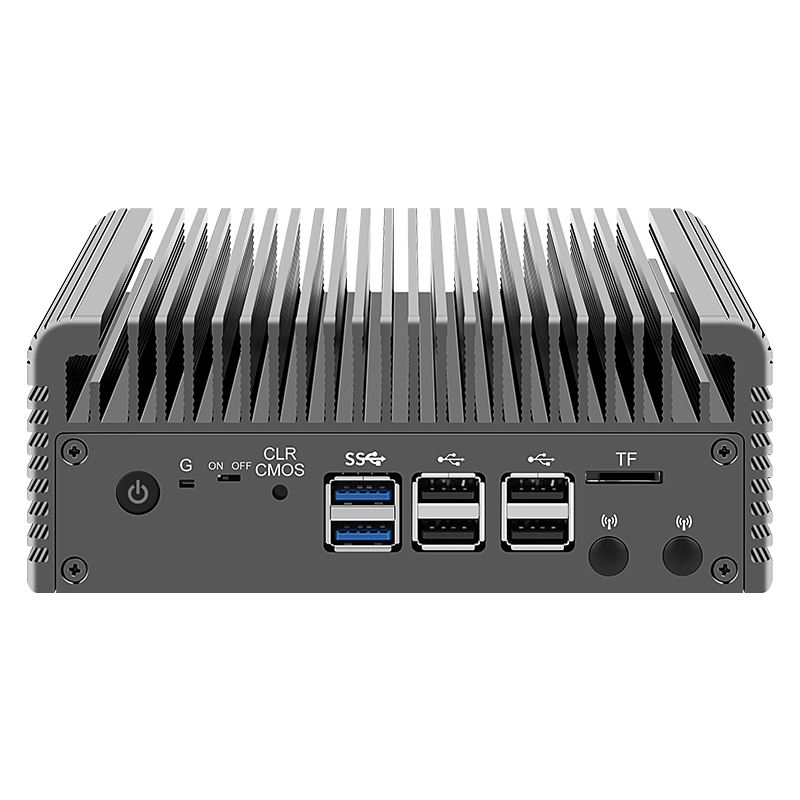 12th Gen Intel Firewall Mini PC Alder Lake i3 N305 8 Core N200 N100 Fanless Soft Router Proxmox  DDR5 4800MHz 4xi226-V 2.5G