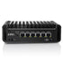 The 11th generation i5-1135G7/i7-1165G7 fanless mini 6-port i226-2.5g soft route newly upgraded copper tube chassis