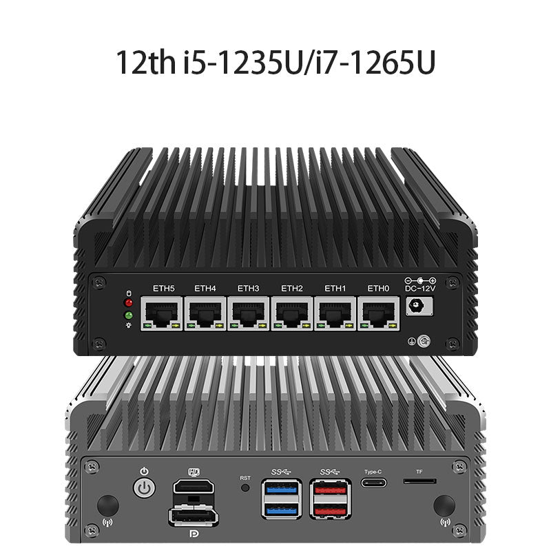 CWWK 12th generation i3/i5/i7 series small and large core hybrid architecture mini host