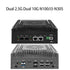 New 12th Gen Firewall Mini PC Intel i3 N305 N100 Soft Router 2x10G SFP+ 2xi226-V 2.5G NVMe 2xHD DDR5 Mini PC NAS Server