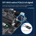 12th/13th generation Core 8505 NAS motherboard/4X2.5G/6 SATA3.0/6X M.2 NVME/dual SFF-8643