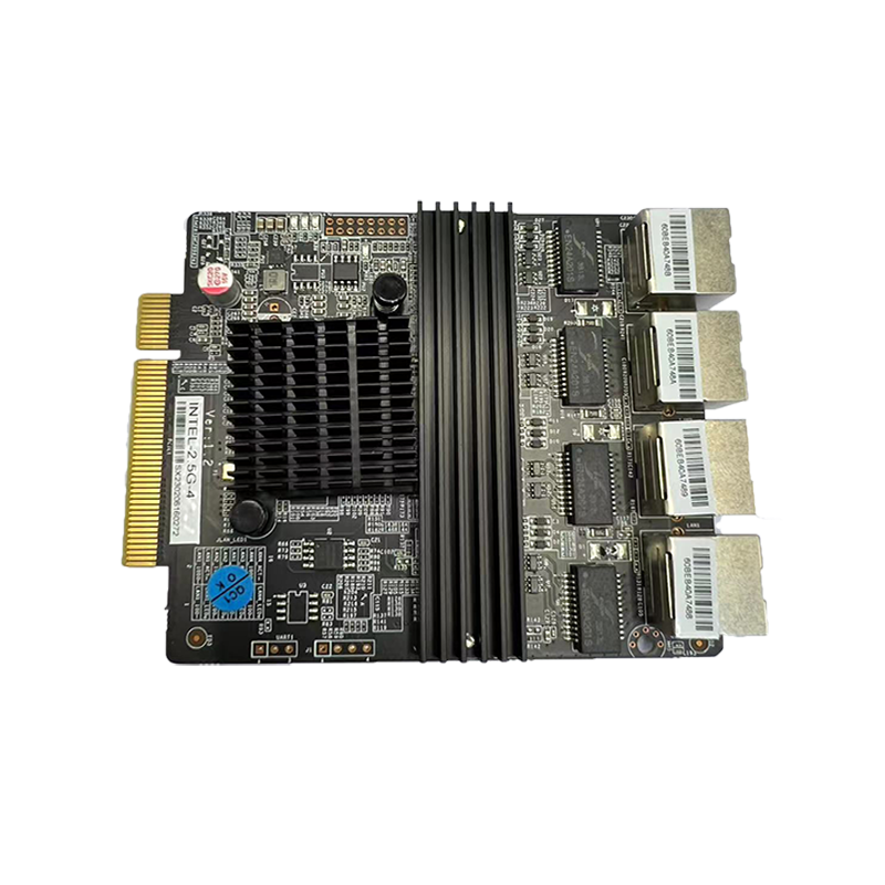 N100/N200/I3-N305 PCIE EXPANSION NETWORK CARD 2*INTEL I226/I210 EXPANSION 10G PORT 82599 DUAL 10G/1*PCIE TO 4*M.2 ADAPTER CARD