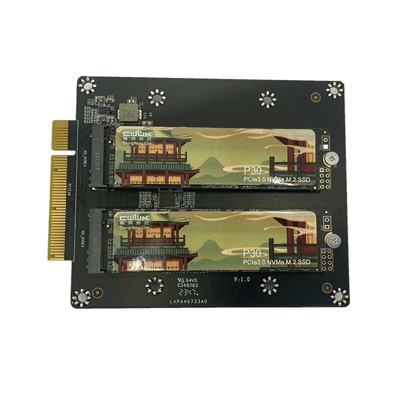 N100/N200/I3-N305 PCIE EXPANSION NETWORK CARD 2*INTEL I226/I210 EXPANSION 10G PORT 82599 DUAL 10G/1*PCIE TO 4*M.2 ADAPTER CARD