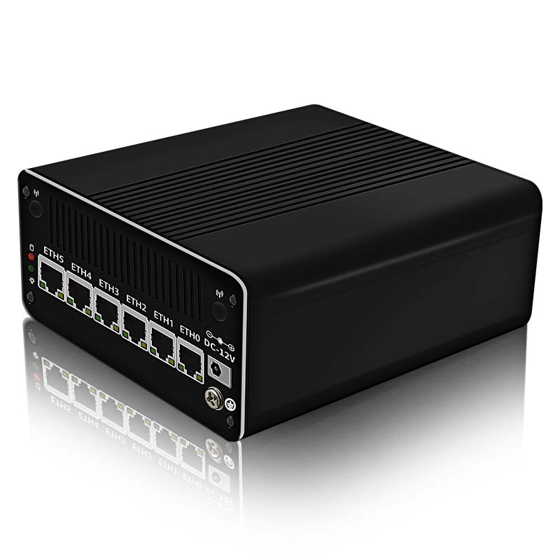 13th Generation 2.5G Soft Router Intel U300 I3-1315U 6x Intel I226-V Fanless Mini PC Firewall Device Proxmox Pfsense