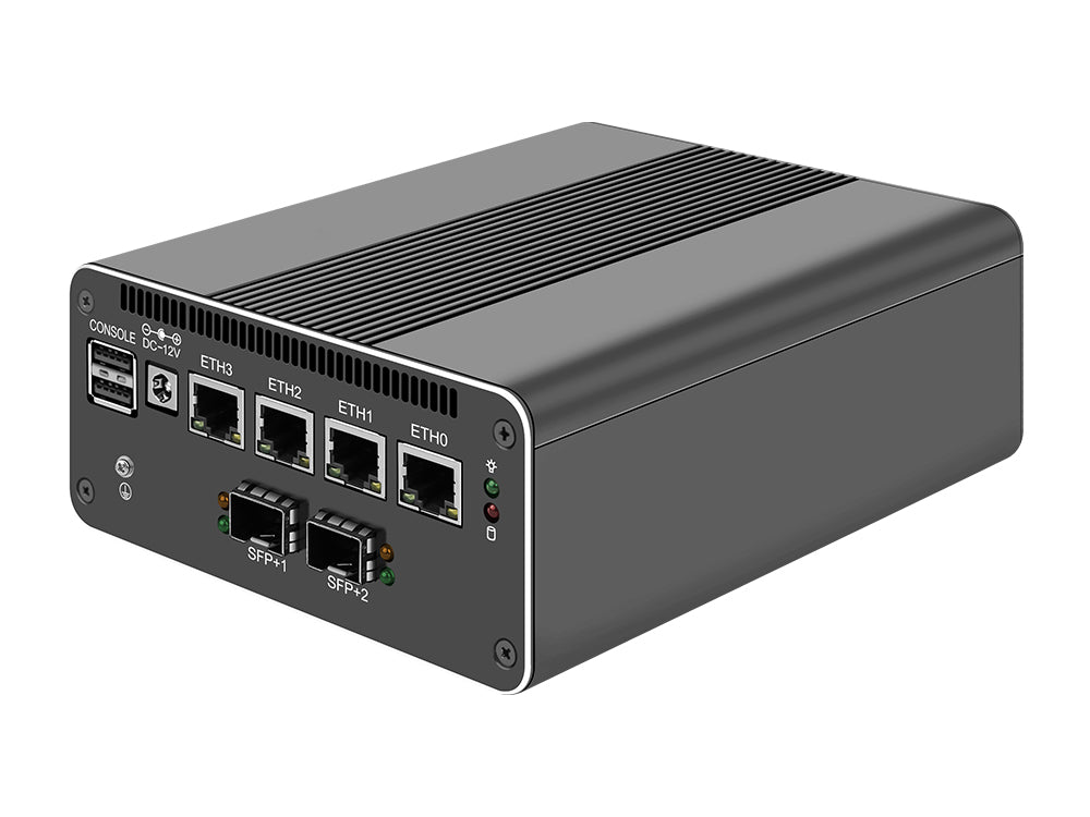 12TH GEN 2*10G SFP INTEL I3-N305 N100 4X I226-V 2.5G FIREWALL APPLIANCE DDR5 NVME PROXMOX SERVER SOFT ROUTER MINI PC