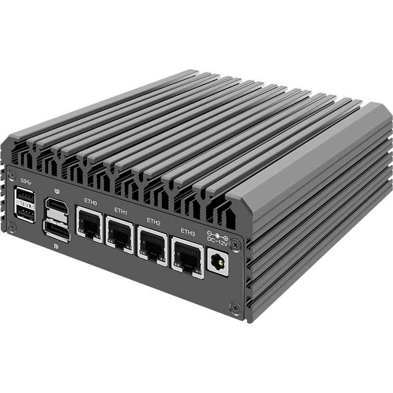 Intel 12th generation N series 8-core new member N95/N100/N200/N305 fanless mini host soft router