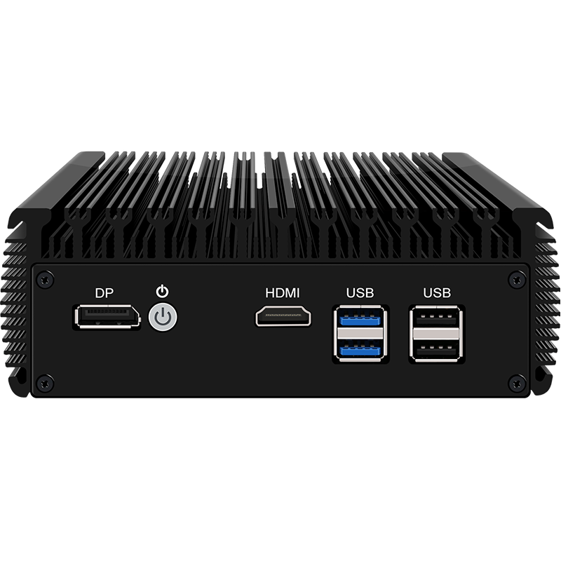 N5105/N6005 Soft Routing Six Network Port i226 Network Card DDR4 Dual Memory /M.2 NVMe Solid State /4 USB/RS232 Serial Port