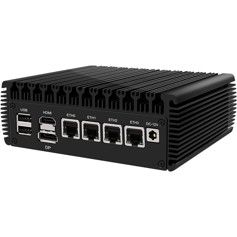 Newly Upgrade V5 version N5105/N6005 i226-V Softroute Mini-host /PVE/ESXI Fansless Energy Saving PC