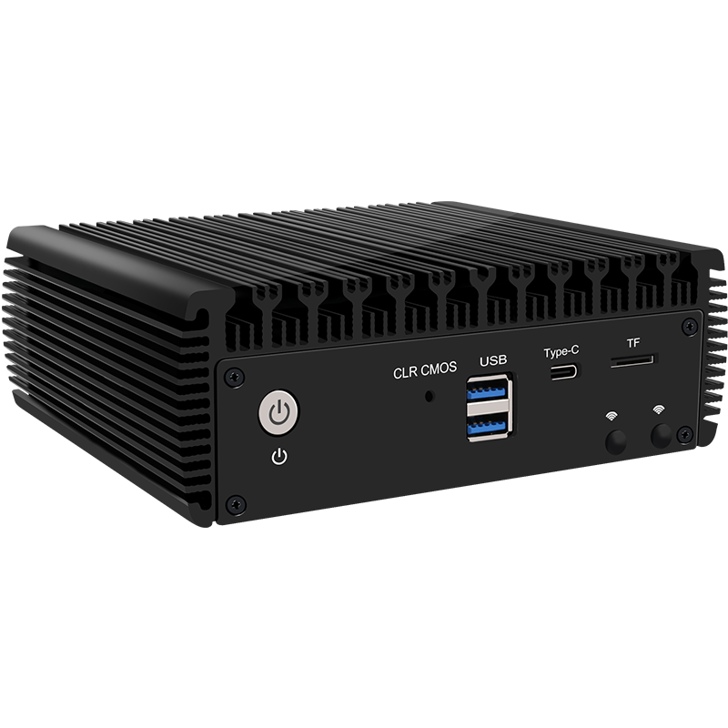 Newly Upgrade V5 version N5105/N6005 i226-V Softroute Mini-host /PVE/ESXI Fansless Energy Saving PC